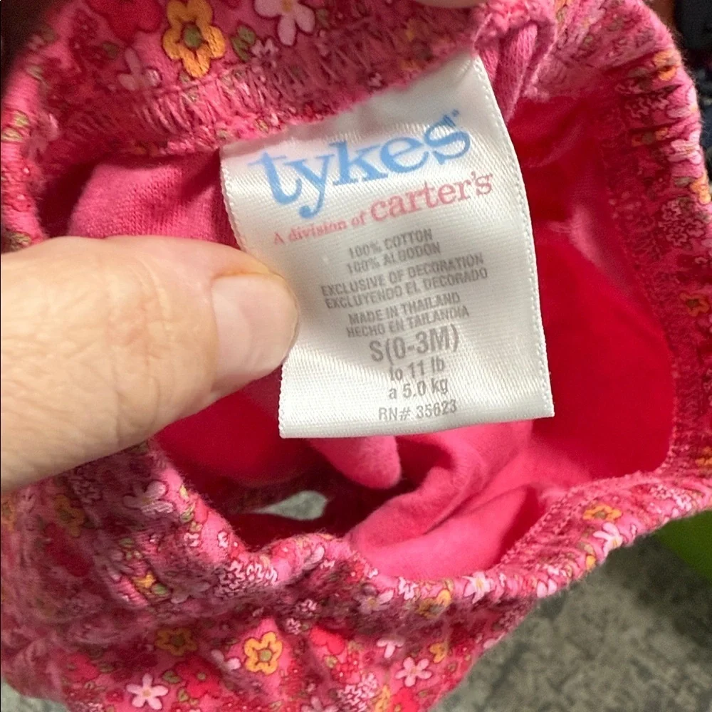 90’s Tykes Floral Pink Kids diaper cover